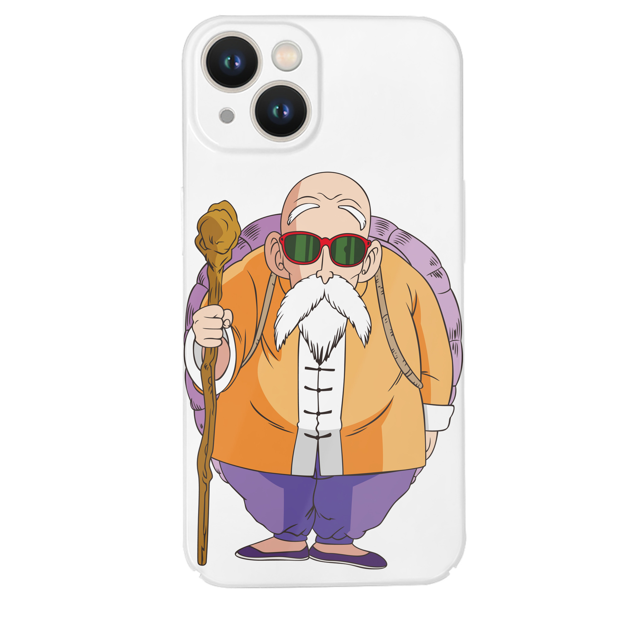 （画像用） ドラゴンボール 亀仙人（かめせんにん） DRAGON BALL Master Roshi Kame Sennin 【iPhone 14シリーズ対応】ハードケース